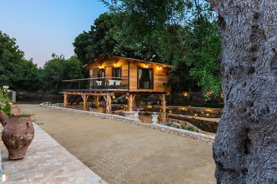 Stolidi Mou Treehouse Atsipopoulo Exterior foto