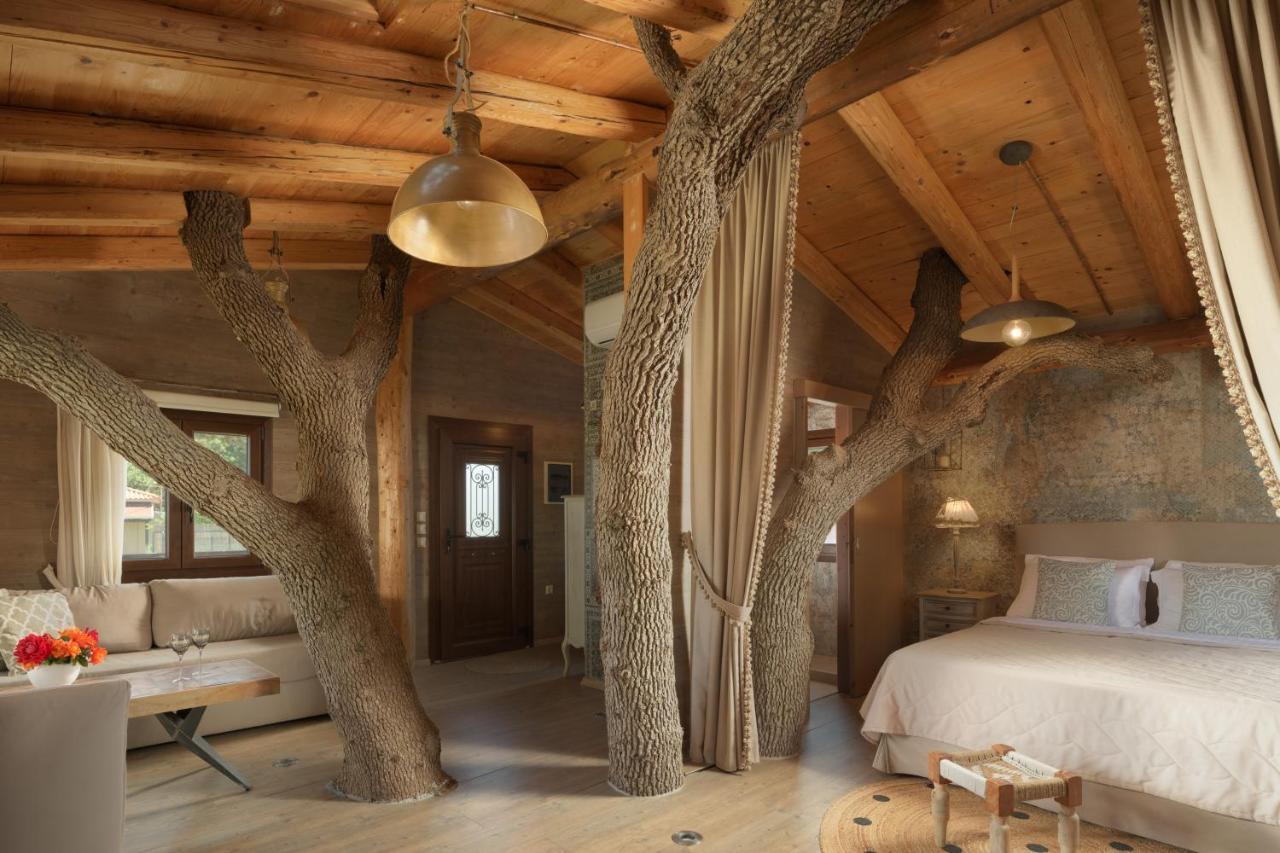 Stolidi Mou Treehouse Atsipopoulo Exterior foto