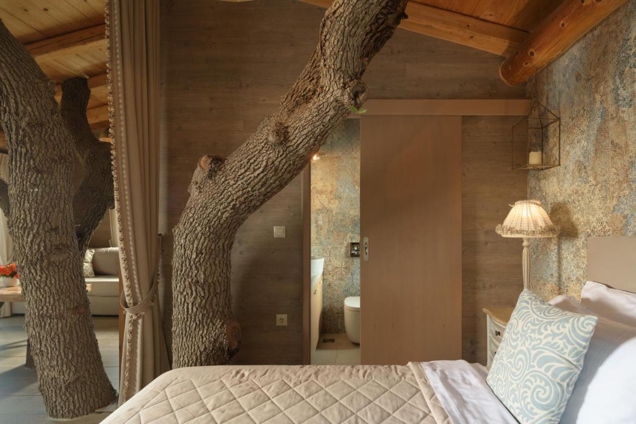 Stolidi Mou Treehouse Atsipopoulo Exterior foto