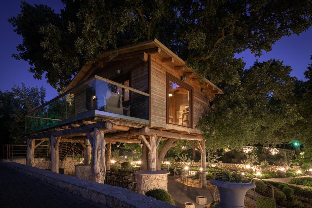 Stolidi Mou Treehouse Atsipopoulo Exterior foto