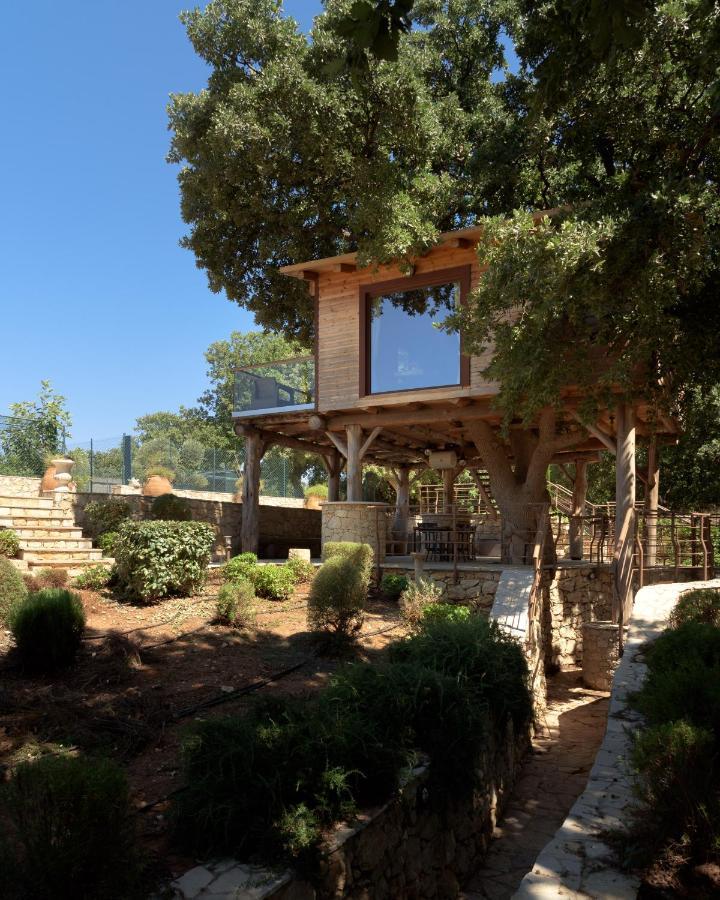 Stolidi Mou Treehouse Atsipopoulo Exterior foto