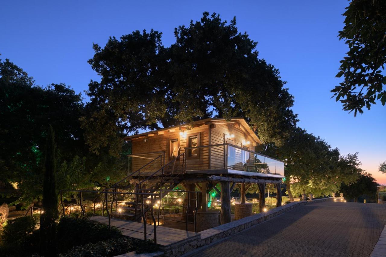 Stolidi Mou Treehouse Atsipopoulo Exterior foto